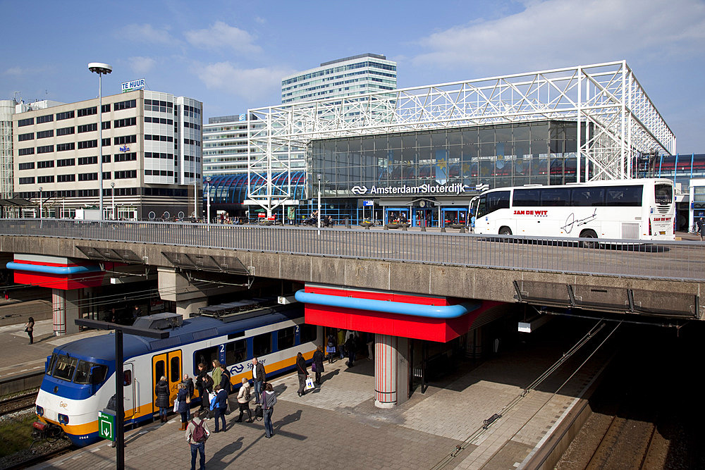 Amsterdam Sloterdijk Station, Amsterdam, Holland, Europe