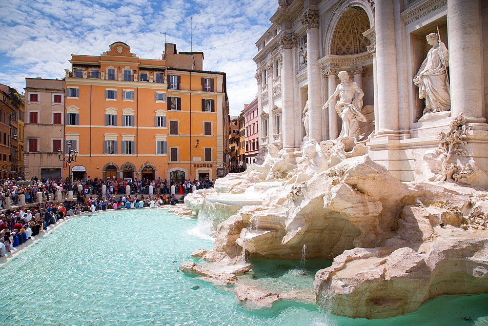 Trevi Fountain, Rome, Lazio, Italy, Europe