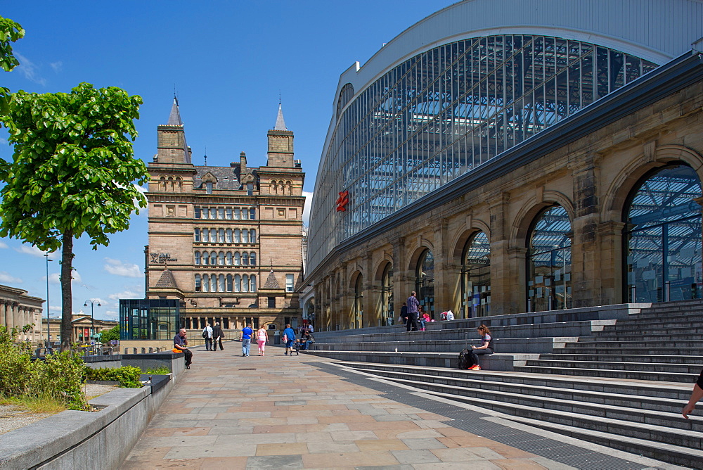 Liverpool Lime Street Railway Station, Liverpool, Merseyside, England, United Kingdom, Europe