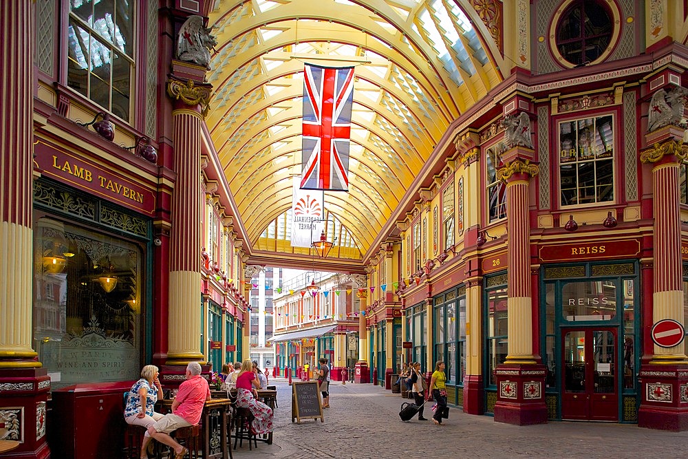 Leadenhall Market, City of London, London, England, United Kingdom, Europe