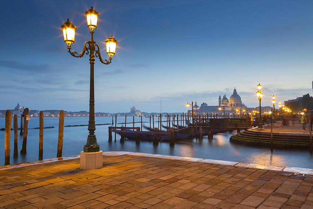 Basilica di Santa Maria della Salute on the Grand Canal, Venice, UNESCO World Heritage Site, Veneto, Italy, Europe