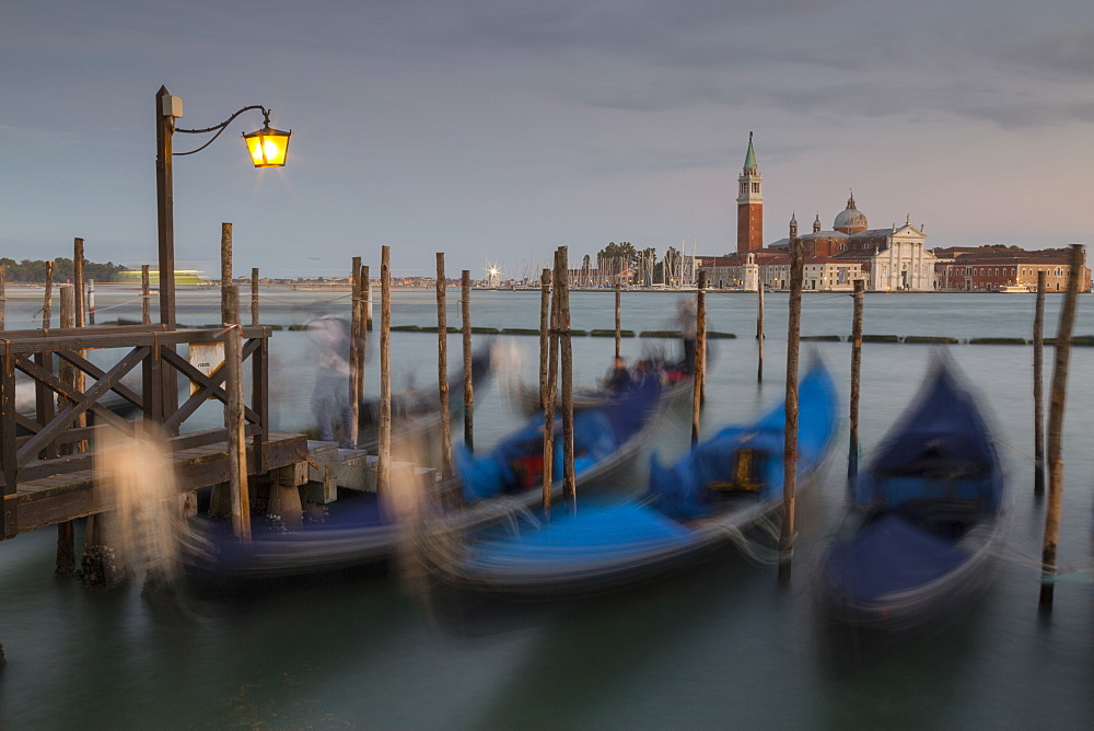 View to San Giorgio Maggiore, Venice, UNESCO World Heritage Site, Veneto, Italy, Europe