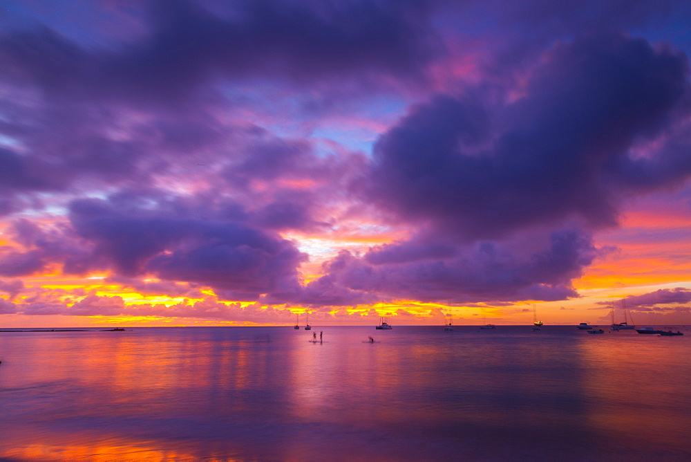 Brownes Beach sunset, St. Michael, Barbados, West Indies, Caribbean, Central America