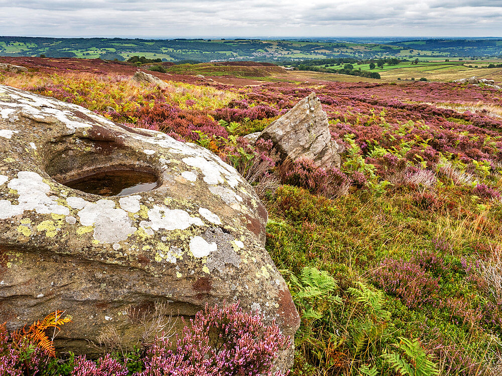 High Crag near Pateley Bridge in Nidderdale, Yorkshire, England, United Kingdom, Europe