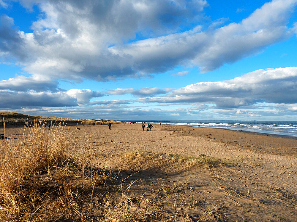 West Sands at St. Andrews, Fife, Scotland, United Kingdom, Europe