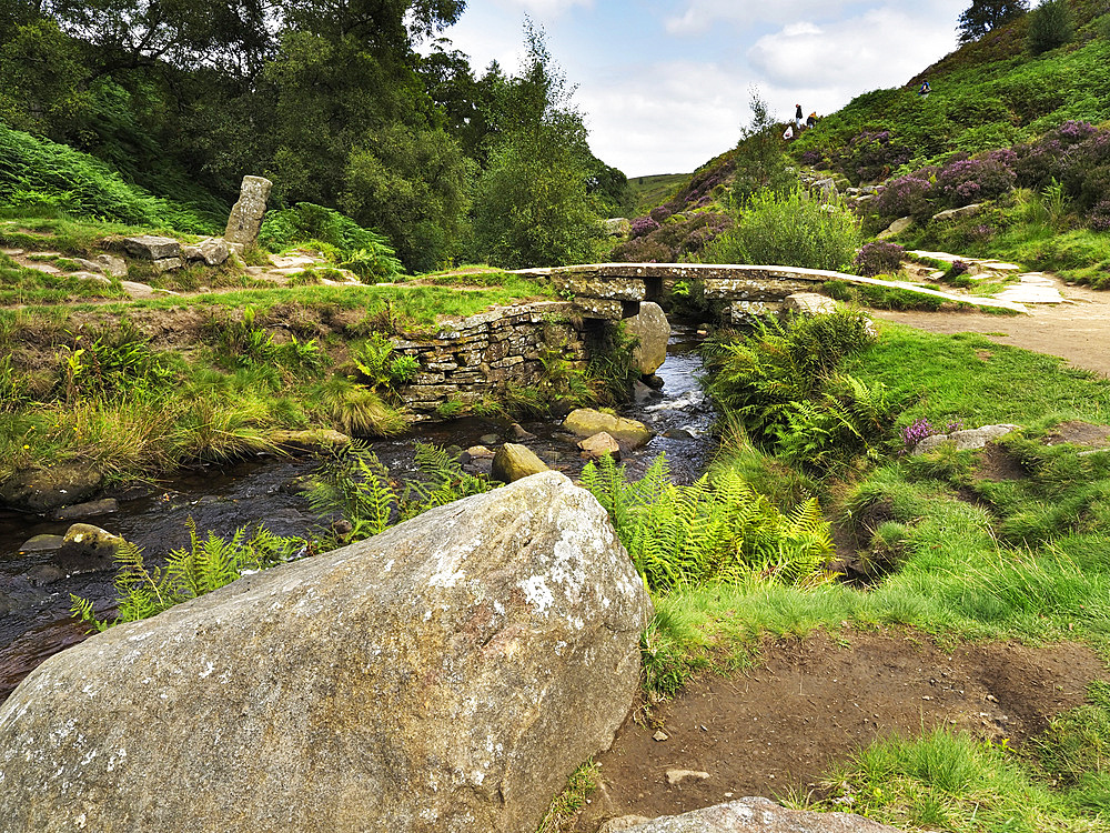 Bronte Bridge on Haworth Moor, Yorkshire, England, United Kingdom, Europe