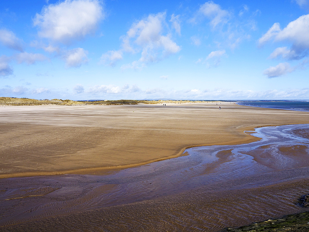 West Sands at St. Andrews, Fife, Scotland, United Kingdom, Europe