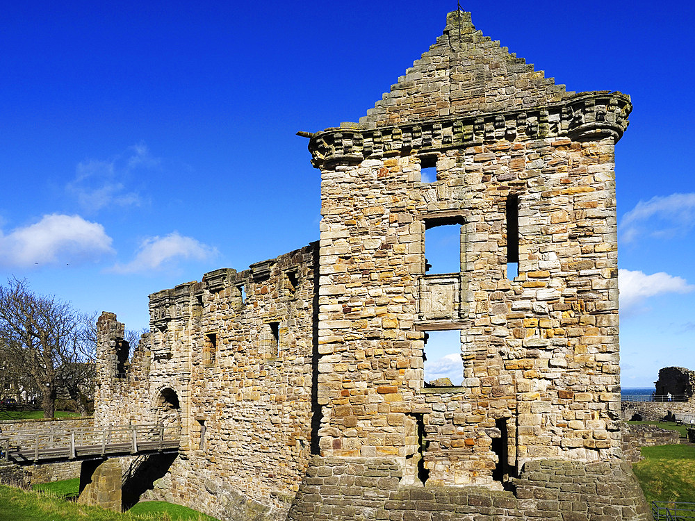 St. Andrews Castle, Fife, Scotland, United Kingdom, Europe