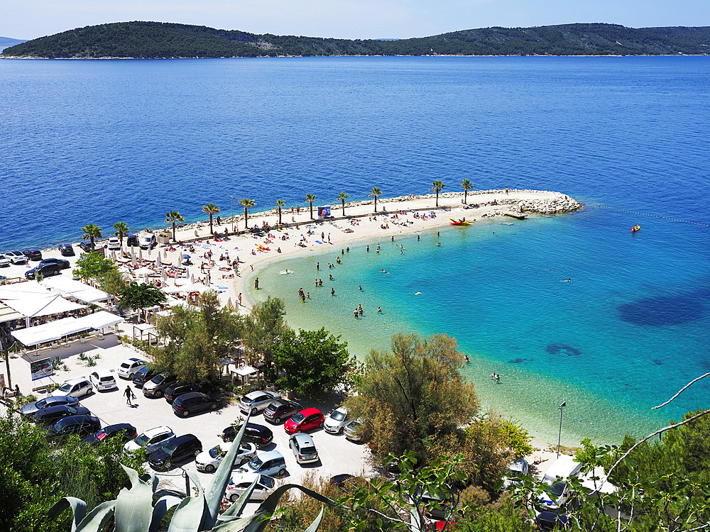 Kasjuni Beach, Marjan Forest Park, Split, Croatia, Europe