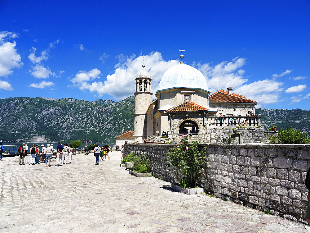 Our Lady of the Rocks, Perast, Bay of Kotor, UNESCO World Heritage Site, Montenegro, Europe