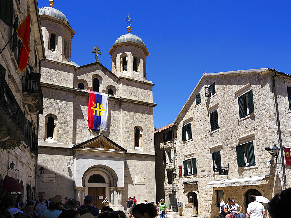 Church of St. Nicholas, Kotor, UNESCO World Heritage Site, Montenegro, Europe