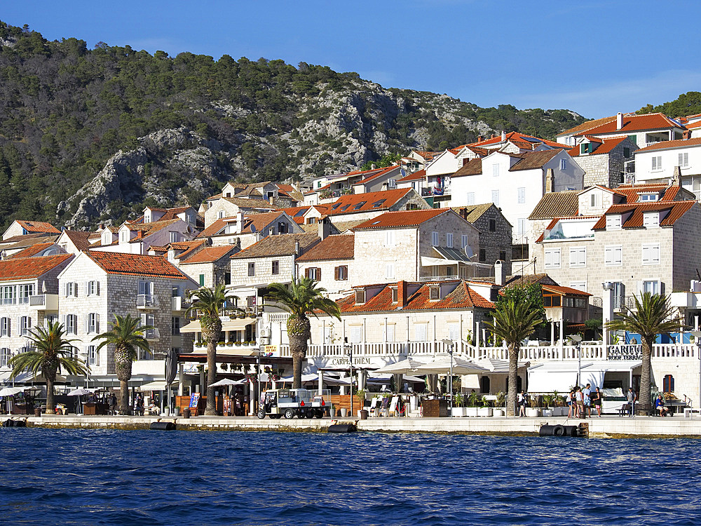 Hvar Town from the Water Hvar Croatia