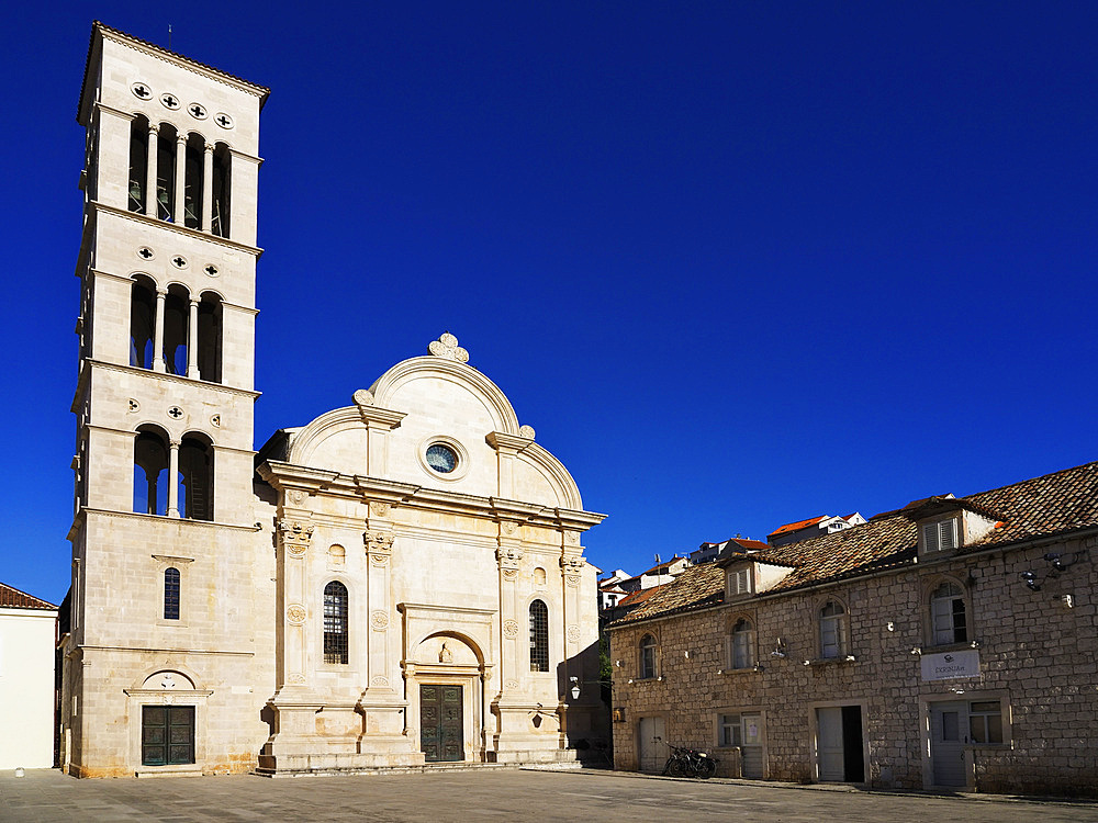 St. Stephens Cathedral, Hvar, Croatia, Europe