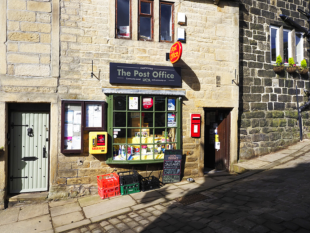 Community Post Office and Shop at Heptonstall West Yorkshire