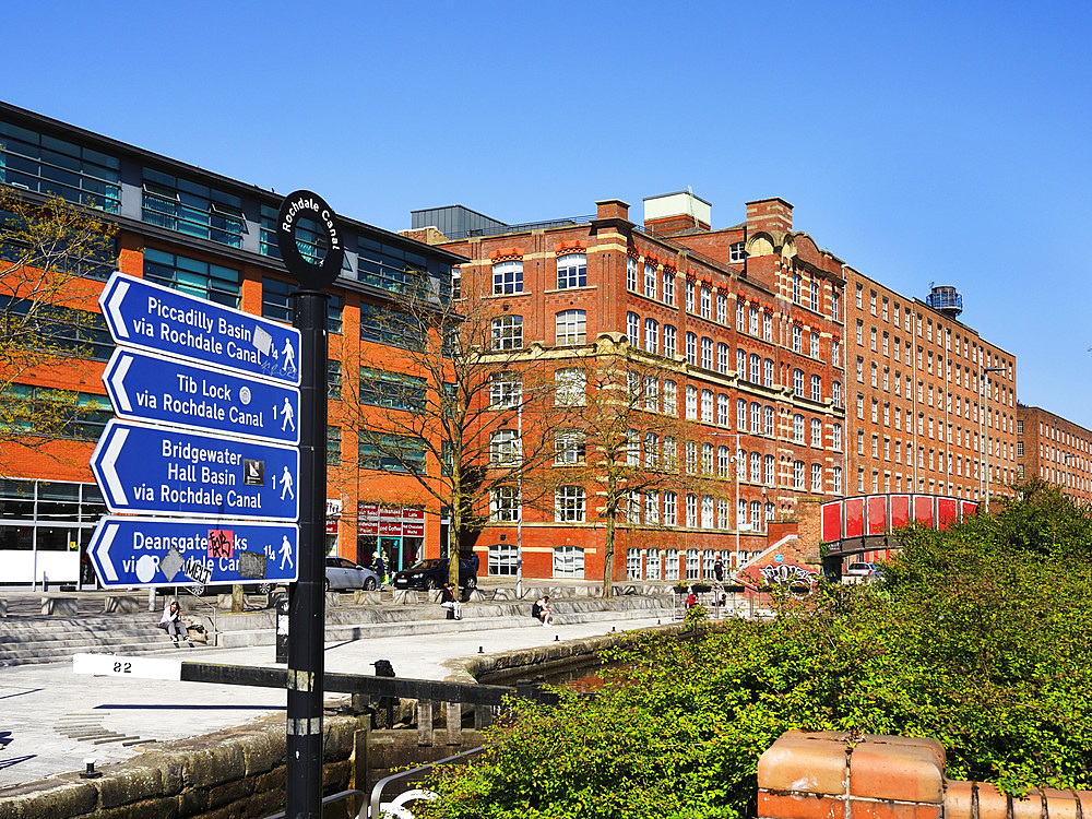 Rochdale Canal Lock Number 82 Ancoats Manchester