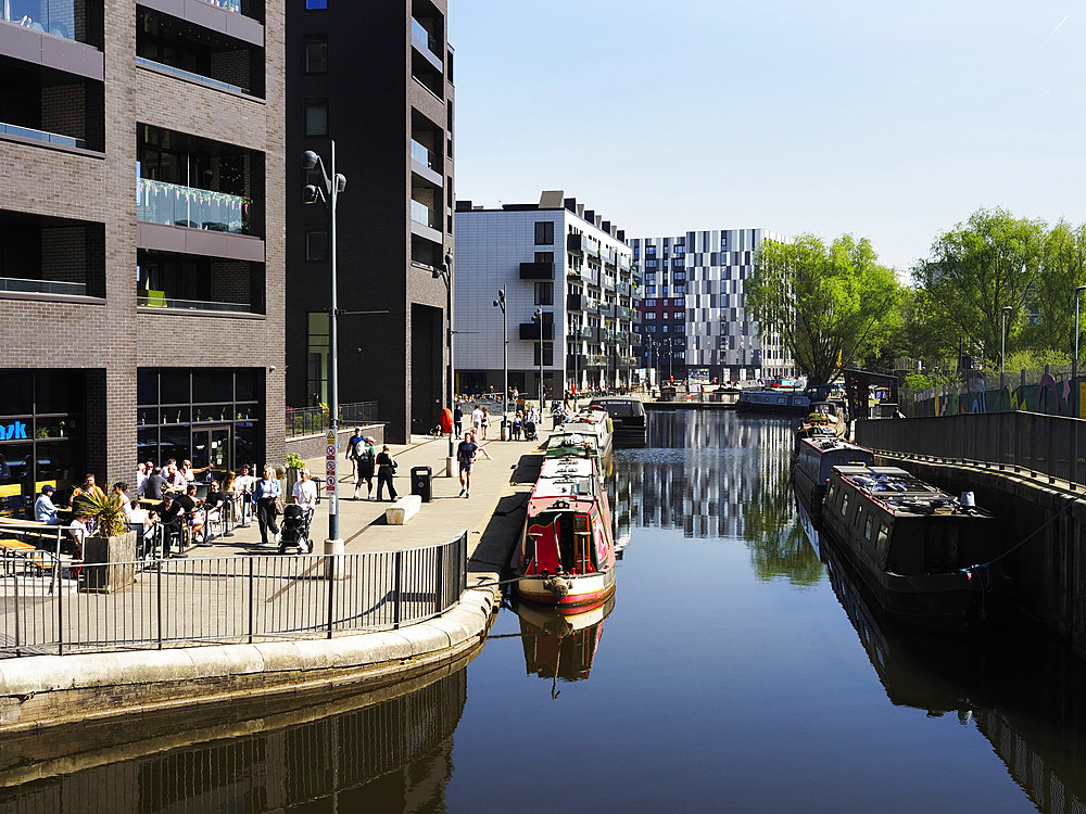 New Islington Branch off the Rochdale Canal Manchester