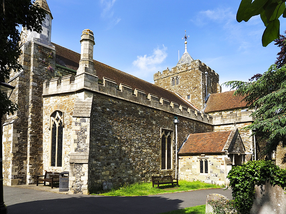 St Marys Church in Rye East Sussex