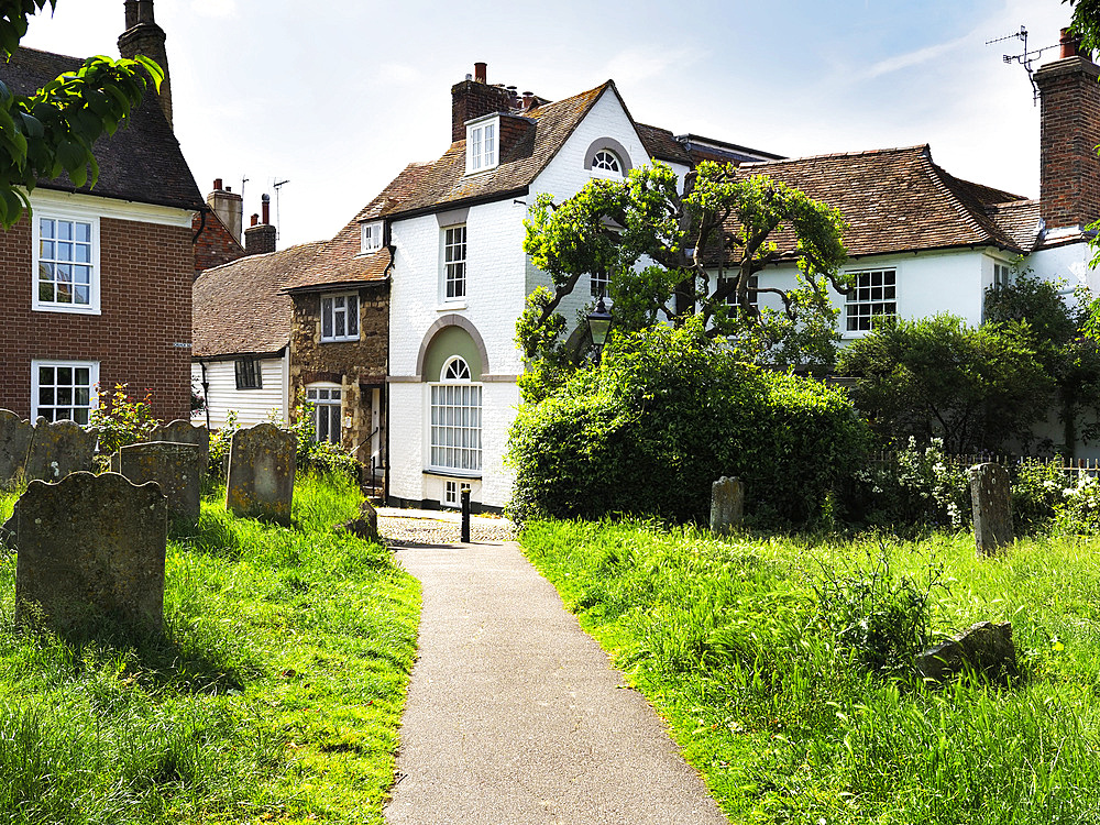 St Marys Churchyard in Rye East Sussex