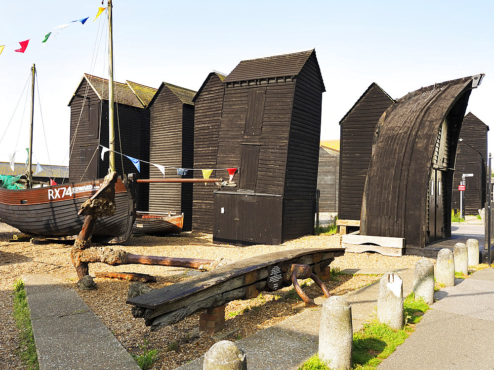 Net Huts at Hastings East Sussex