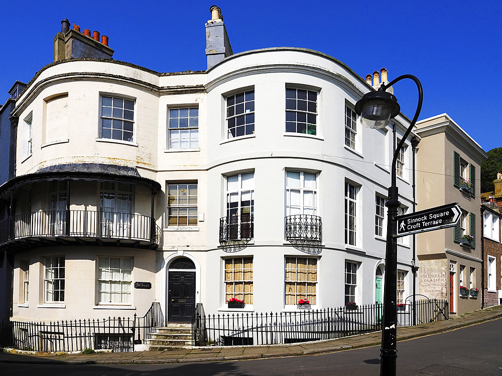 House used in Foyles War in Hastings East Sussex
