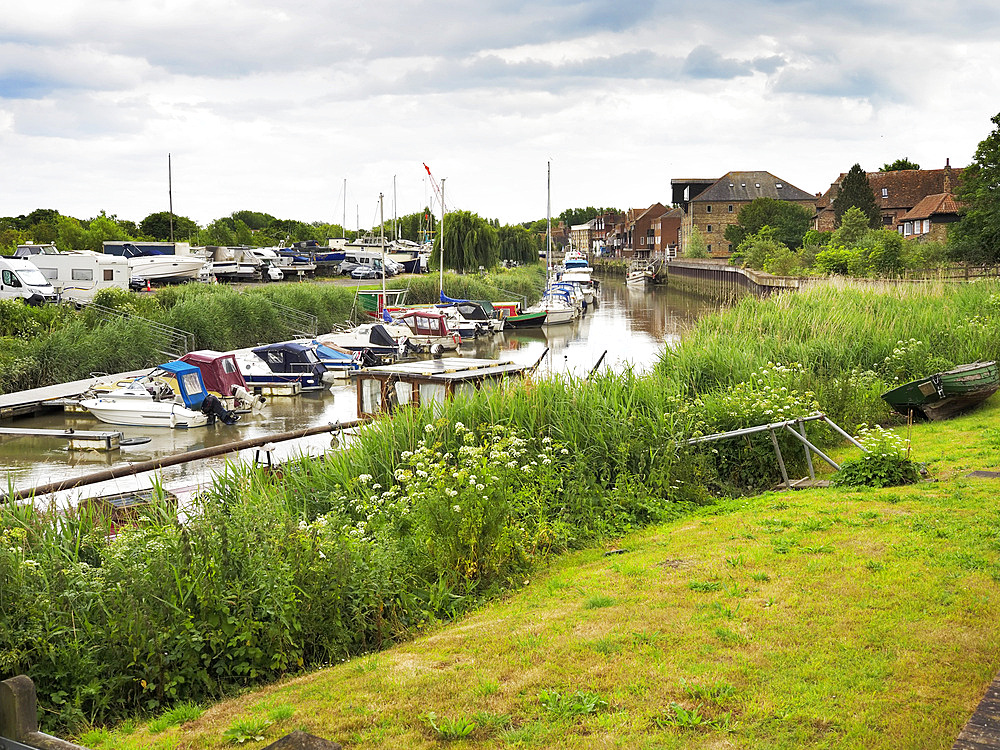 The River Stour at Sandwich Kent