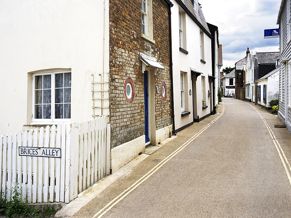 Sea Wall in Whitstable Kent