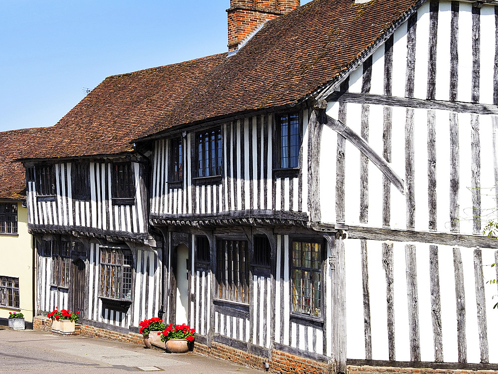 Timber Framed Buildings in Lavenham Suffolk