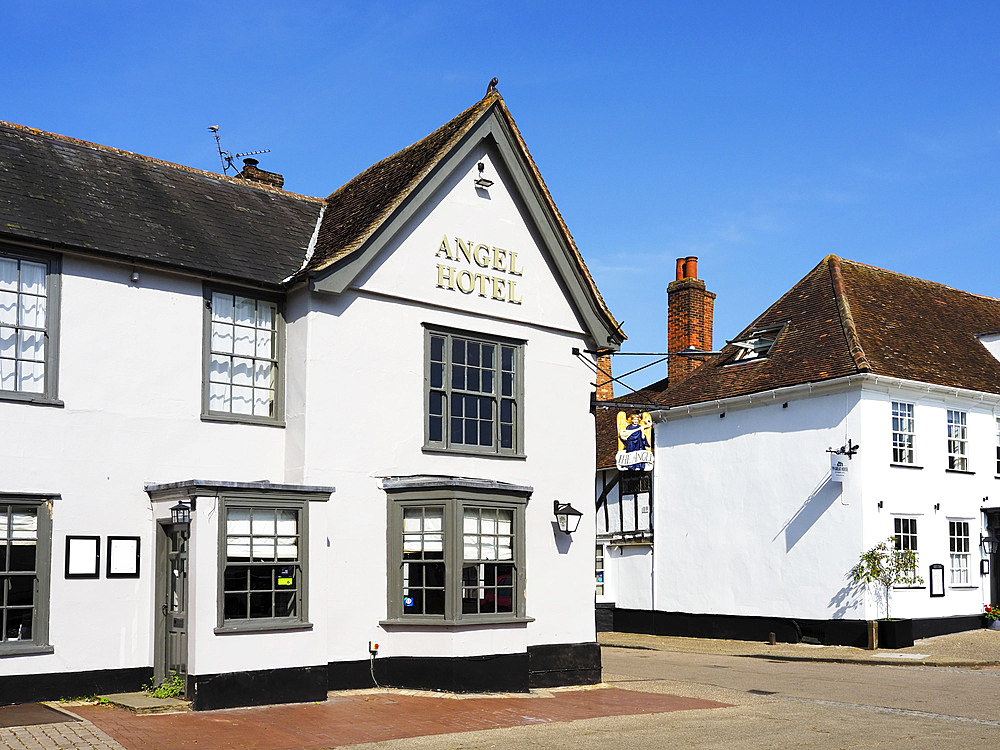 The Angel Hotel at Lavenham Suffolk