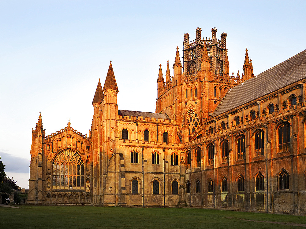 Ely Cathedral at Sunset Ely Cambridgeshire