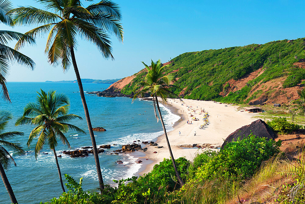 Paliem (Lakeside Beach), Arambol (Harmal), Goa, India, Asia