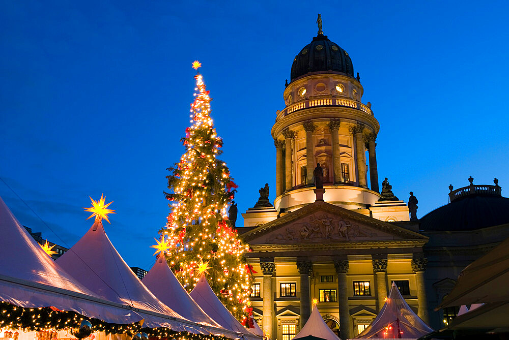 Christmas market, Gendarmenmarkt, Berlin, Germany, Europe