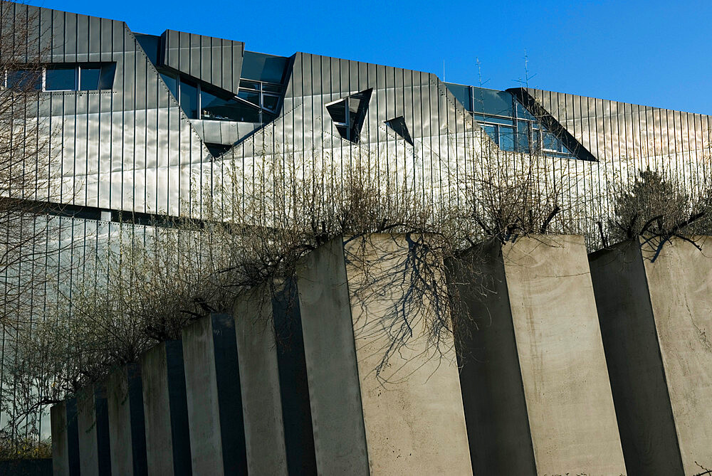 Judisches Museum (Jewish Museum) designed by Daniel Libeskind, Berlin, Germany, Europe