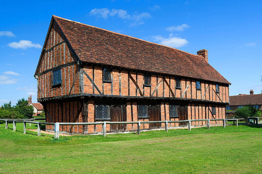 The 15th century Moot Hall, Elstow, Bedfordshire, England, United Kingdom, Europe