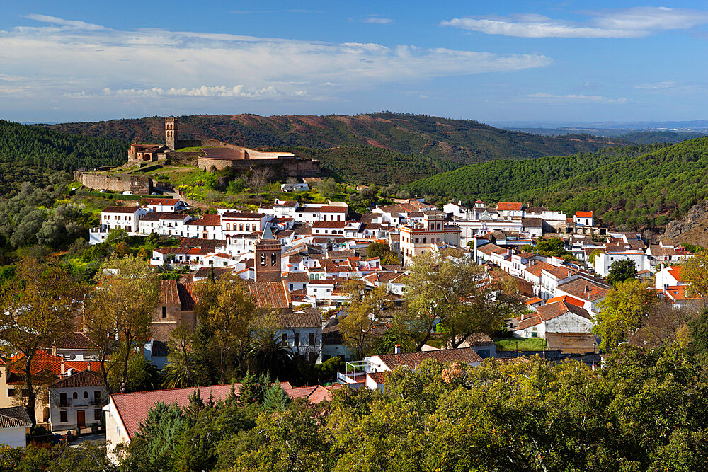 Almonaster la Real, Parque Natural Sierra de Aracena y picos de Aroche, Huelva, Andalucia, Spain, Europe