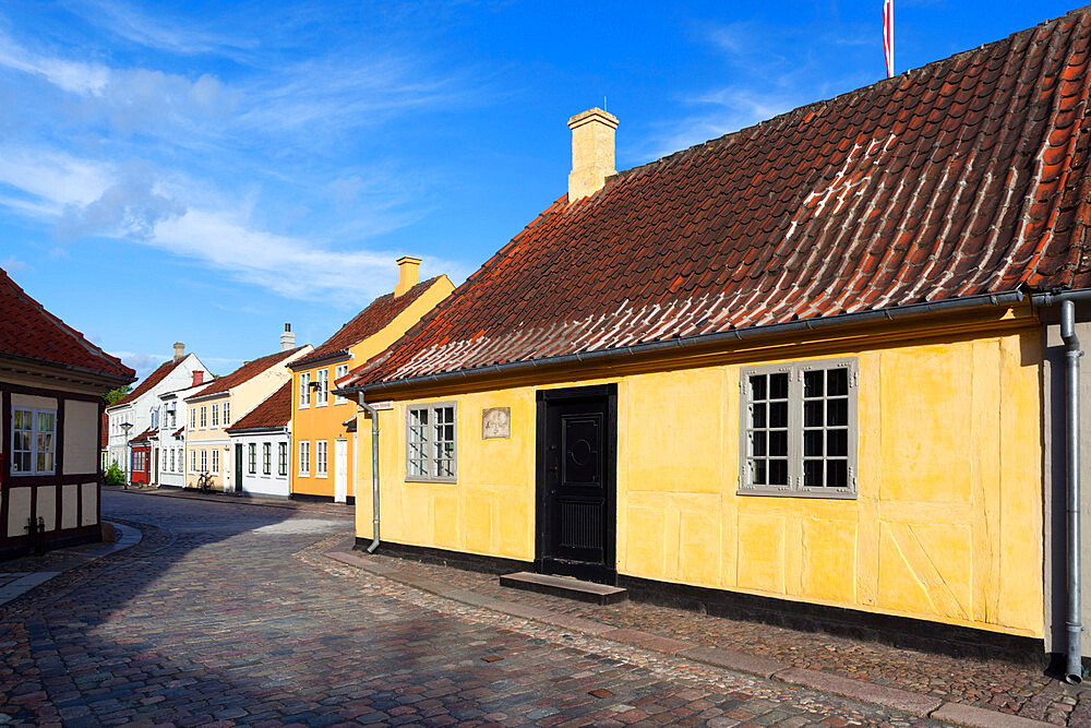 Hans Christian Andersen's House, Odense, Funen, Denmark, Scandinavia, Europe