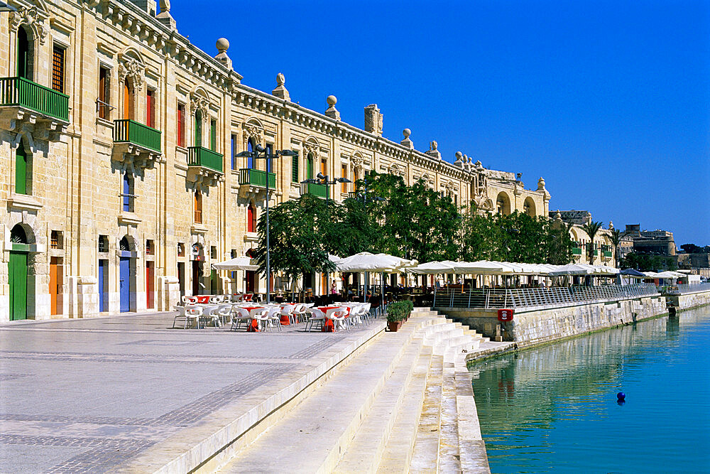 Valletta Waterfront, Valletta, Malta, Mediterranean, Europe