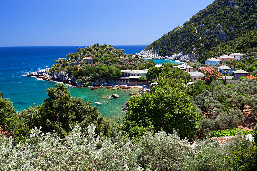 Location for the film Mamma Mia!, Damouchari, Pelion Peninsula, Thessaly, Greece, Europe