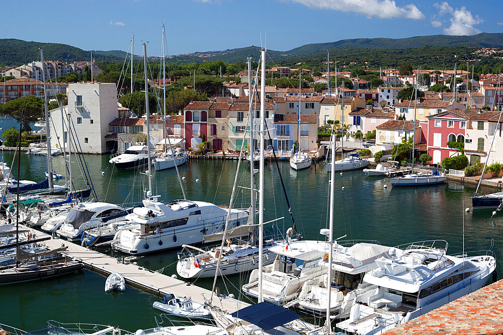 Port Grimaud, Var, Provence-Alpes-Cote d'Azur, Provence, France, Mediterranean, Europe