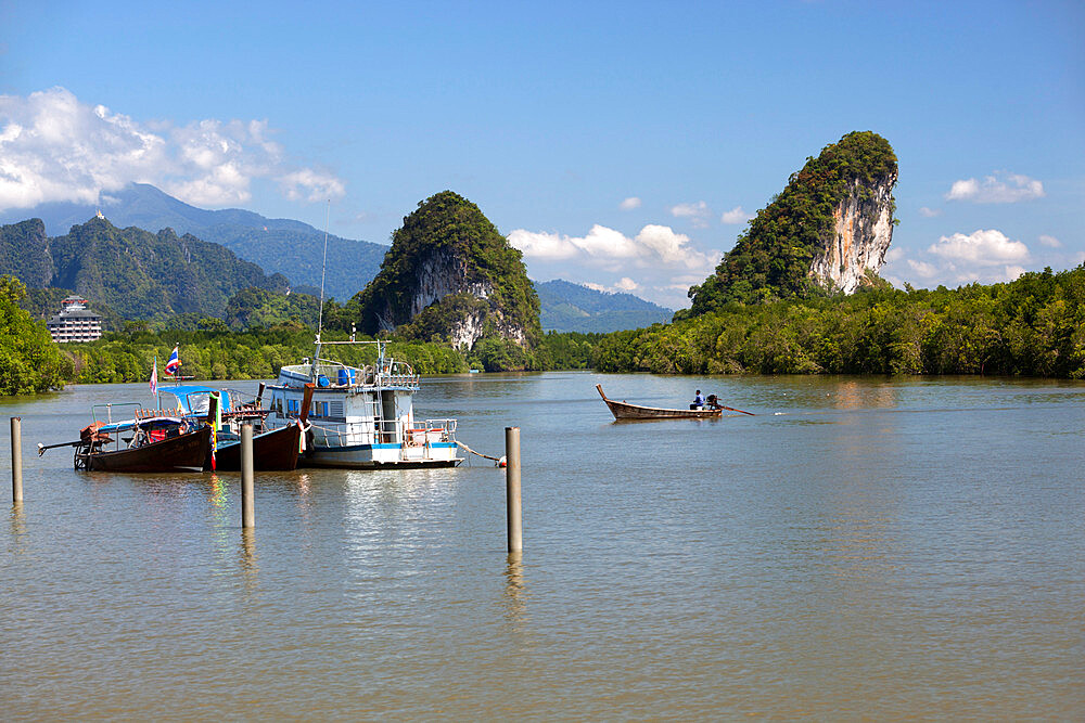 Kao Kanap Nam (Twin Mountains), Krabi, Thailand, Southeast Asia, Asia