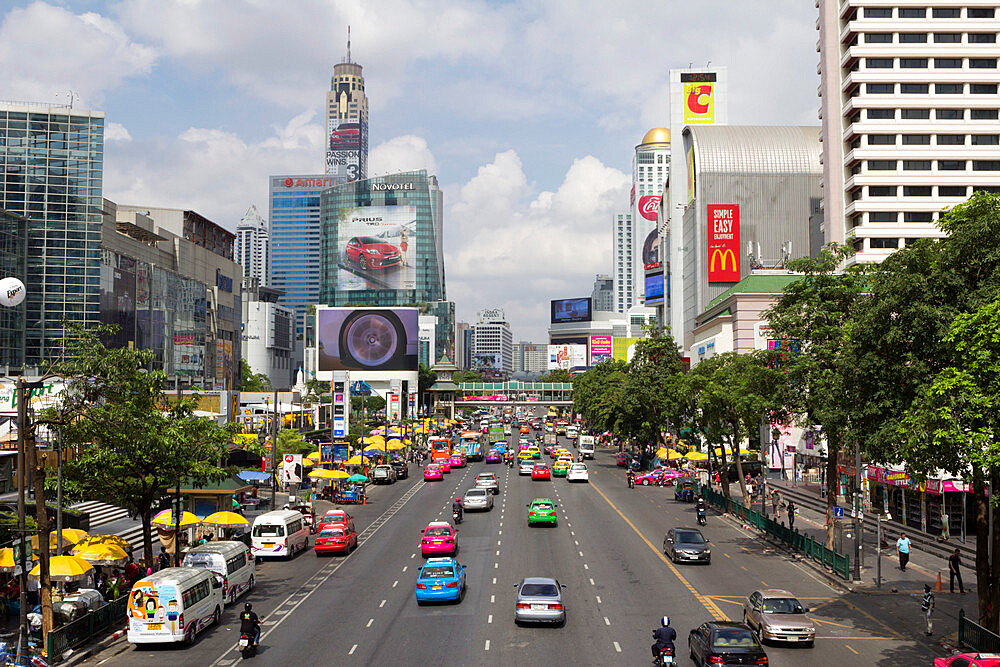 Ratchadamri Road, Pathumwan, Bangkok, Thailand, Southeast Asia, Asia