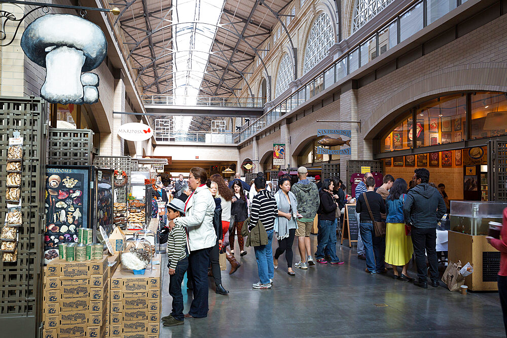 Ferry Building Marketplace, San Francisco, California, United States of America, North America