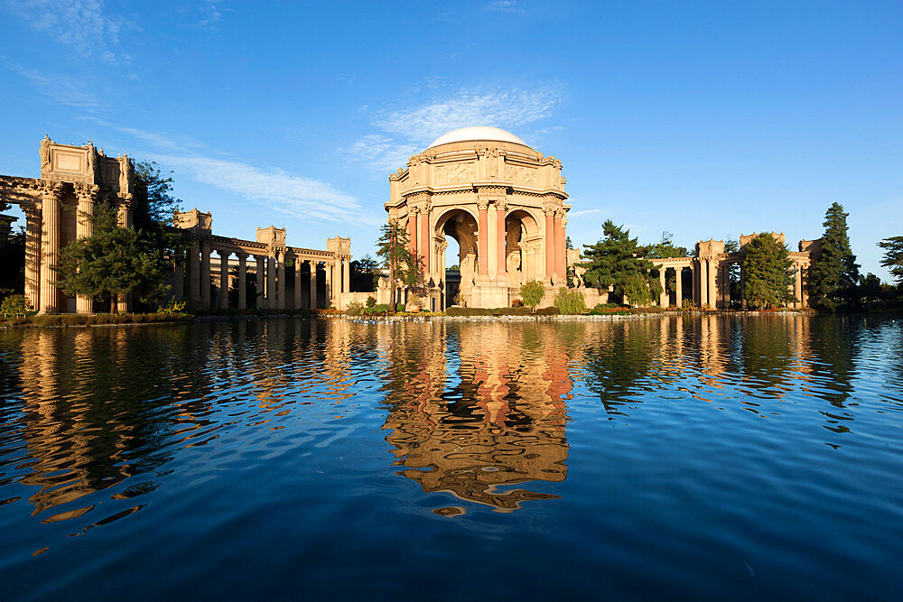 Palace of Fine Arts, San Francisco, California, United States of America, North America