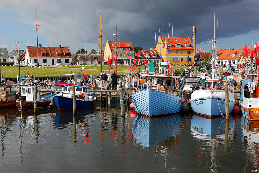 Gilleleje fishing harbour, Gilleleje, Zealand, Denmark, Europe