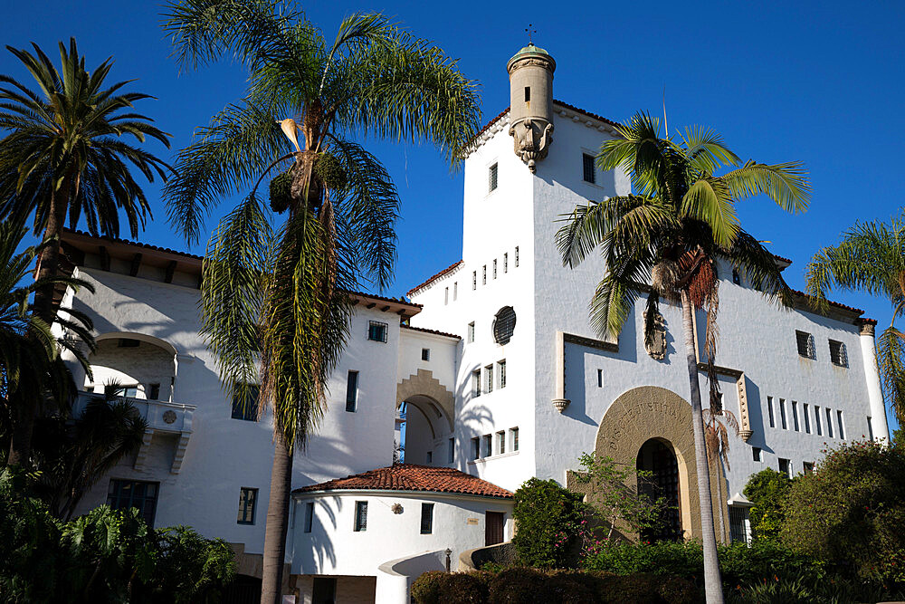 County Court House, Santa Barbara, Santa Barbara County, California, United States of America, North America