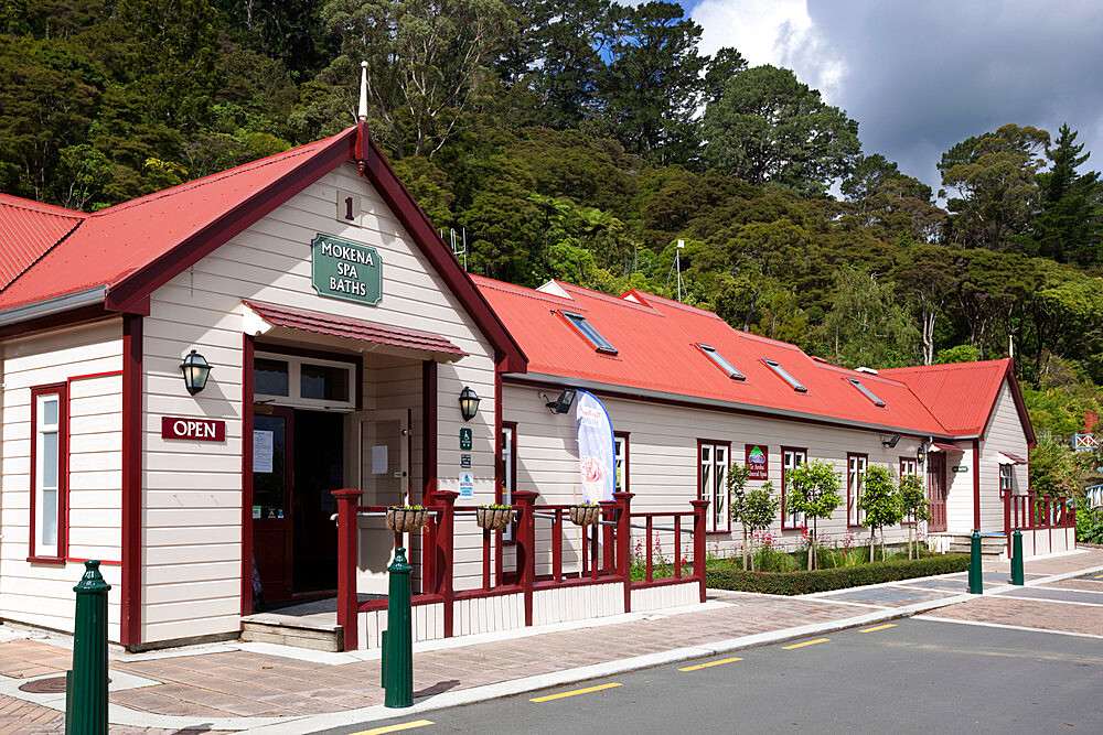 Te Aroha Mineral Spas, Te Aroha, Waikato region, North Island, New Zealand, Pacific