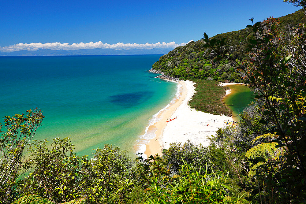 Sandfly Bay, Abel Tasman National Park, Nelson region, South Island, New Zealand, Pacific