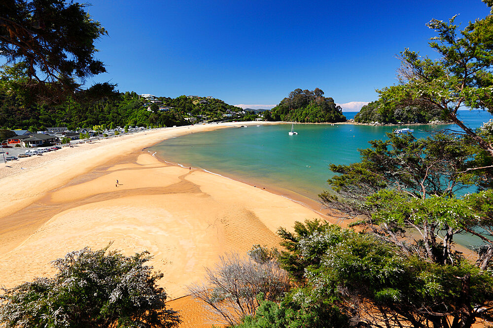 Kaiteriteri beach, Kaiteriteri, Nelson region, South Island, New Zealand, Pacific