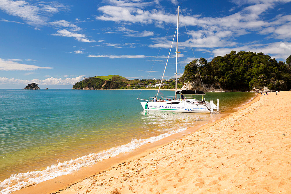 Kaiteriteri beach, Kaiteriteri, Nelson region, South Island, New Zealand, Pacific