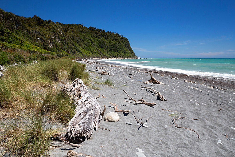 Okarito beach, Okarito, Tai Poutini National Park, West Coast, South Island, New Zealand, Pacific