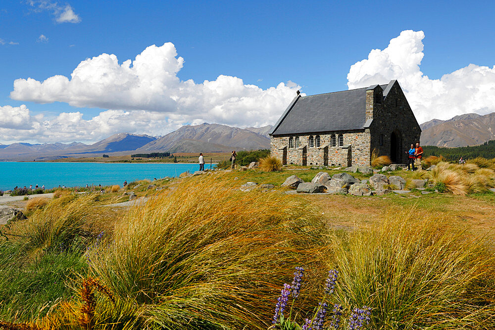 Church of the Good Shepherd, Lake Tekapo, Canterbury region, South Island, New Zealand, Pacific